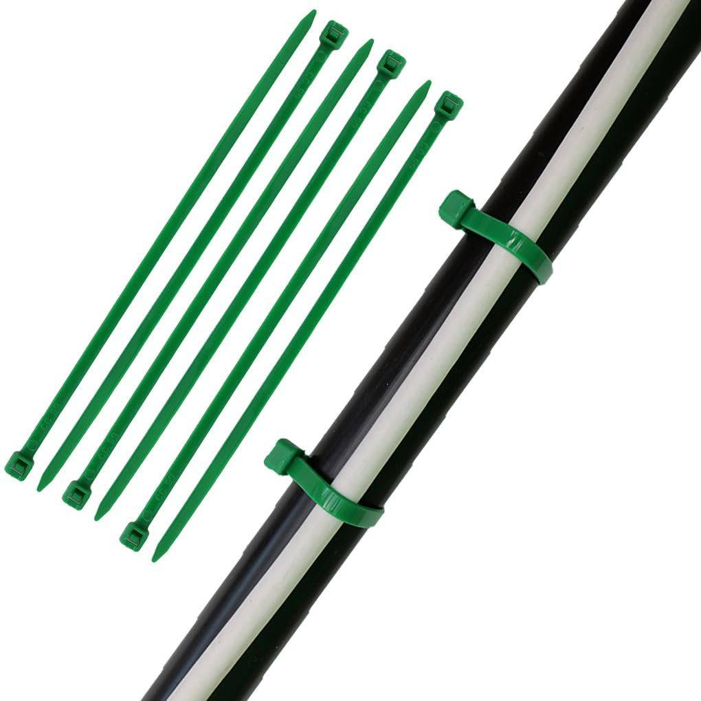 Kabelbinder 100 Stück grün UV beständig Universalbinder 7,6 x 370 mm-1
