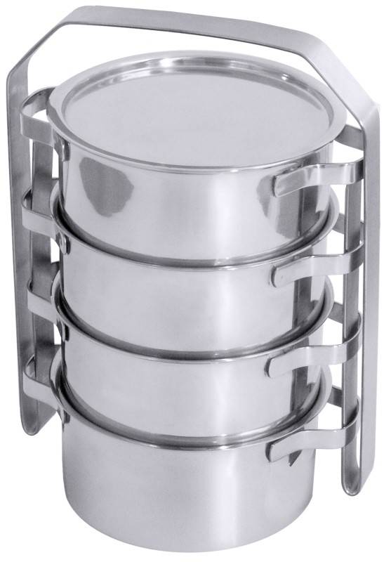 CONTACTO 2014 142 Essenträgerdeckel 14 cm Edelstahl Gastro Küche Profi Imbiss-0