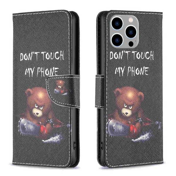 Für Apple iPhone 15 Plus Kunst-Leder Book Handy Tasche Motiv 6 Hülle Etuis