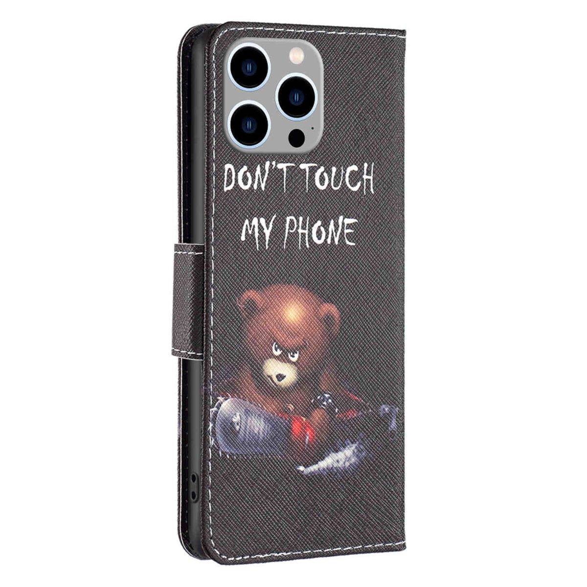 Für Apple iPhone 15 Plus Kunst-Leder Book Handy Tasche Motiv 6 Hülle Etuis-2