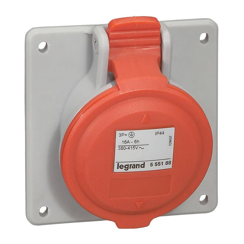 Legrand 555189 555189 CEE Anbaudose 16 A 5polig 415 V/AC 1 St.-4