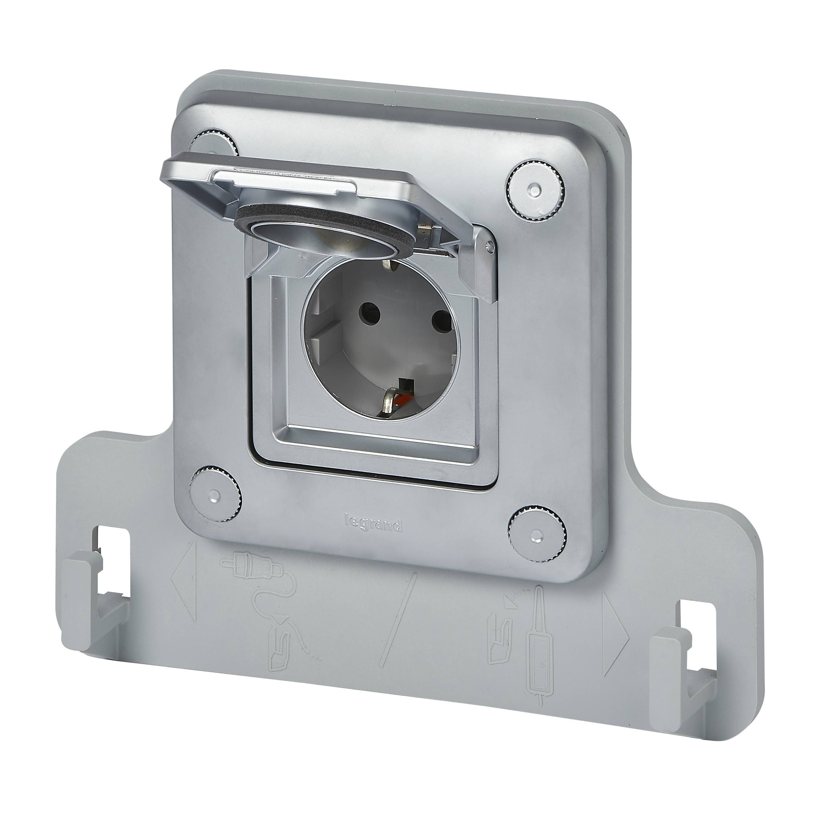 Legrand, Green Up Steckdose UP Soliroc- IP55-IK10, 077856-0