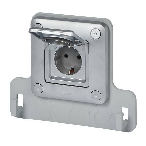 Legrand, Green Up Steckdose UP Soliroc- IP55-IK10, 077856
