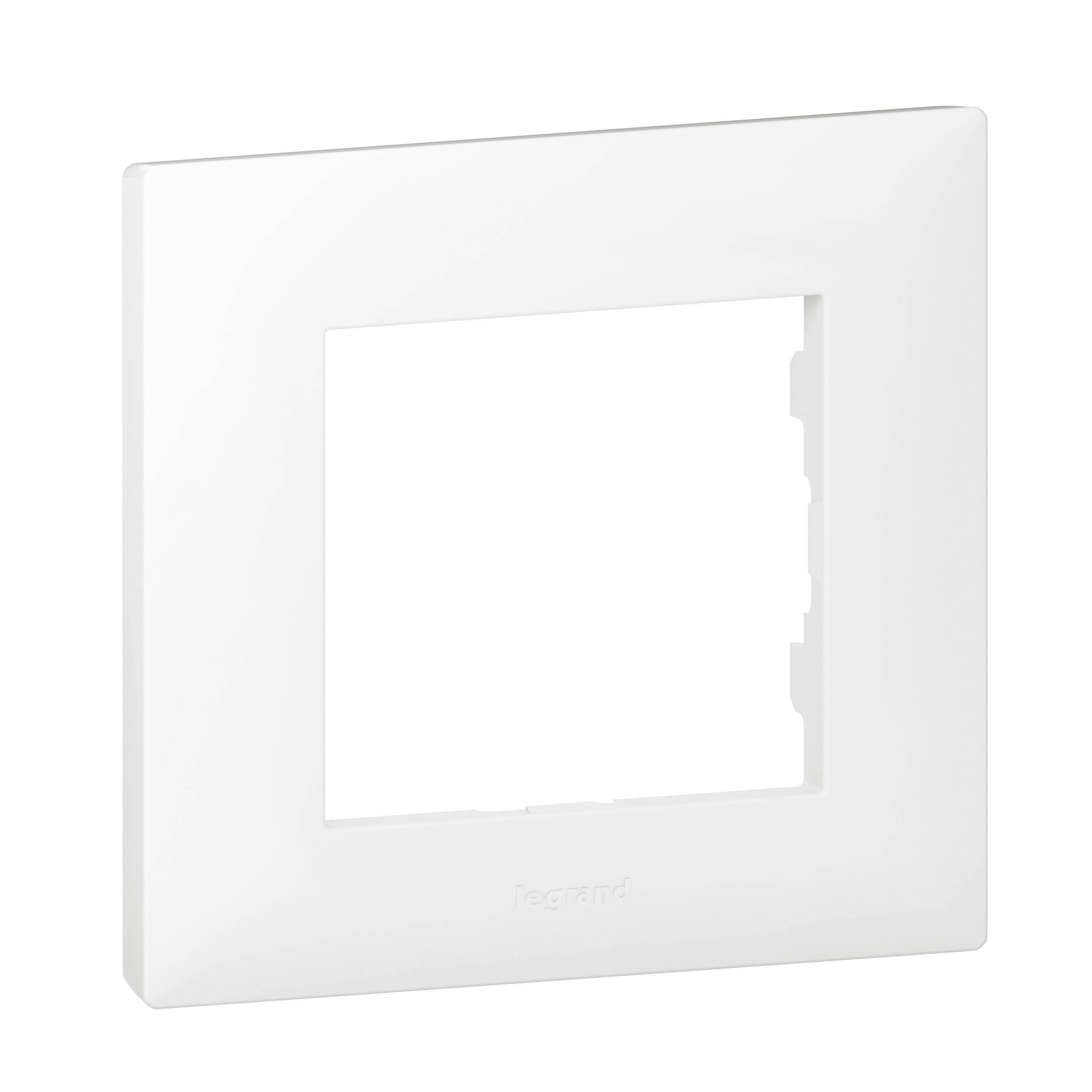 Legrand Rahmen 864171 Niloe Step 1fach ultraweiß-1