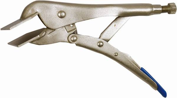 Projahn Breitmaul-Gripzange Feststellzange vernickelt Größe 7" 205 mm lang