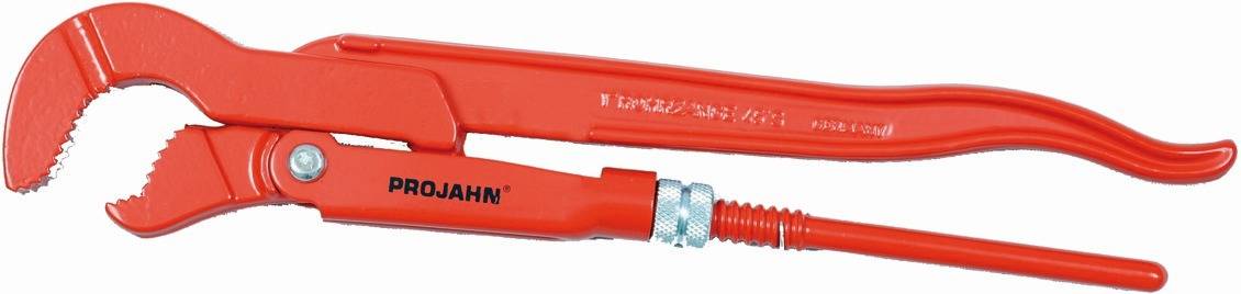 Projahn Schwedische Eckrohrzange S-förmiges Maul 340 mm lang 1"-0