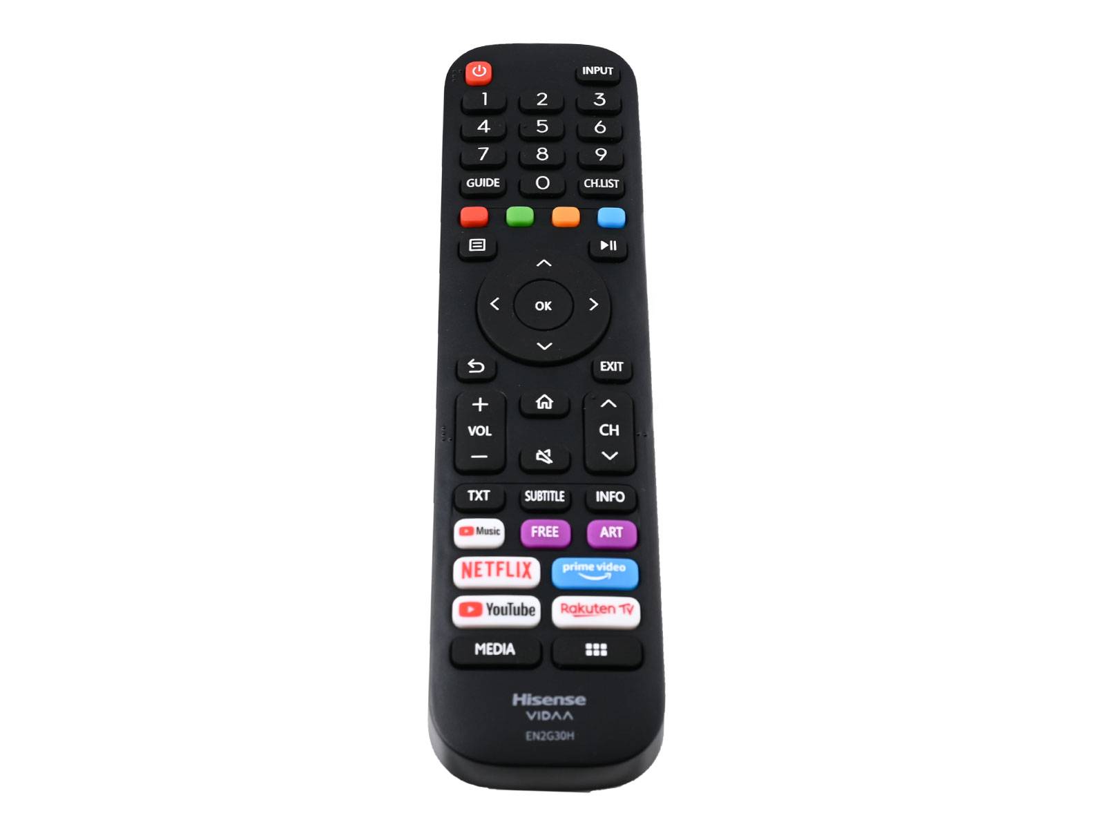 HISENSE EN2G30H VIDAA Original Fernbedienung für Hisense Ultra HD TV mit Schnelltasten für Netflix Amazon Prime-2