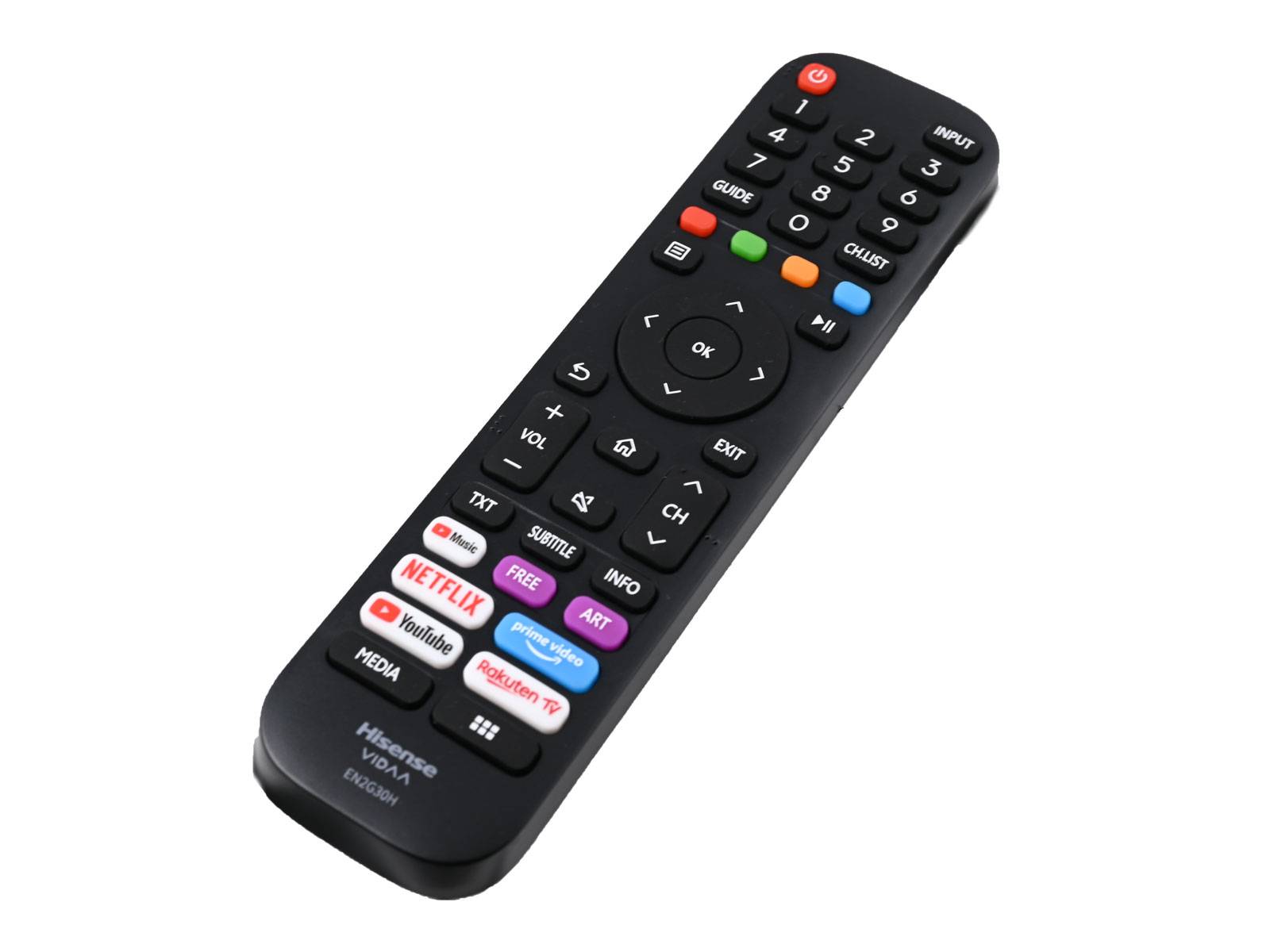 HISENSE EN2G30H VIDAA Original Fernbedienung für Hisense Ultra HD TV mit Schnelltasten für Netflix Amazon Prime-4