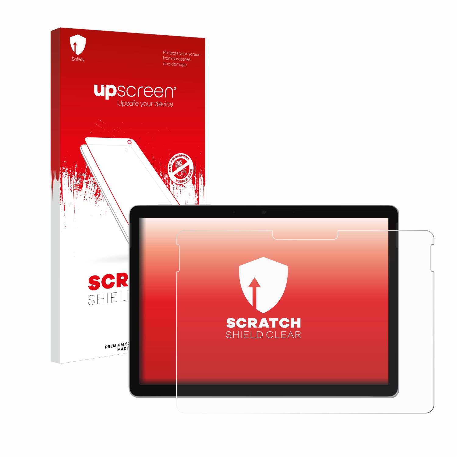 upscreen Schutzfolie für Microsoft Surface Go 4 Kratzschutz Anti-Fingerprint Klar-0