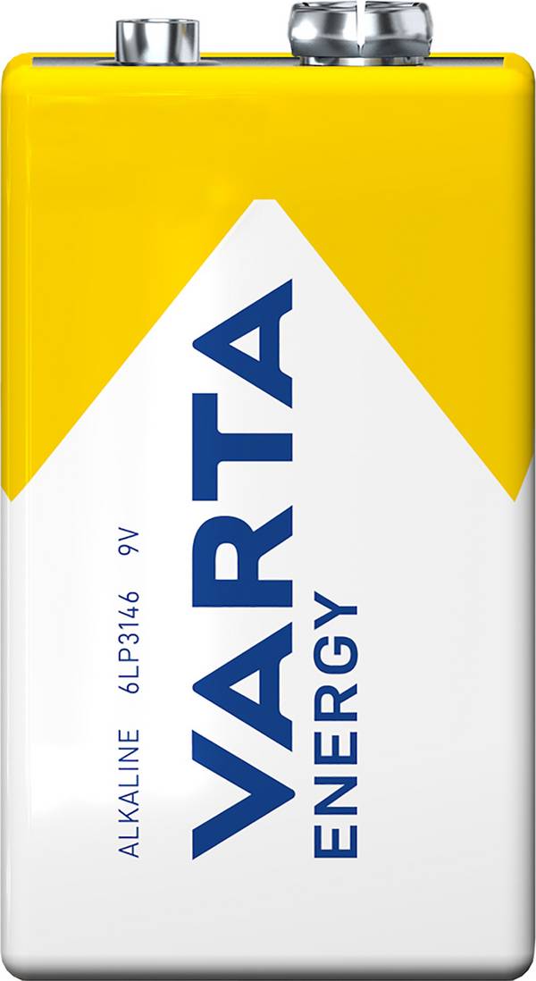 VARTA - Batterie Alkaline E-Block 6LR61 9V - Batterie - 9V-Block