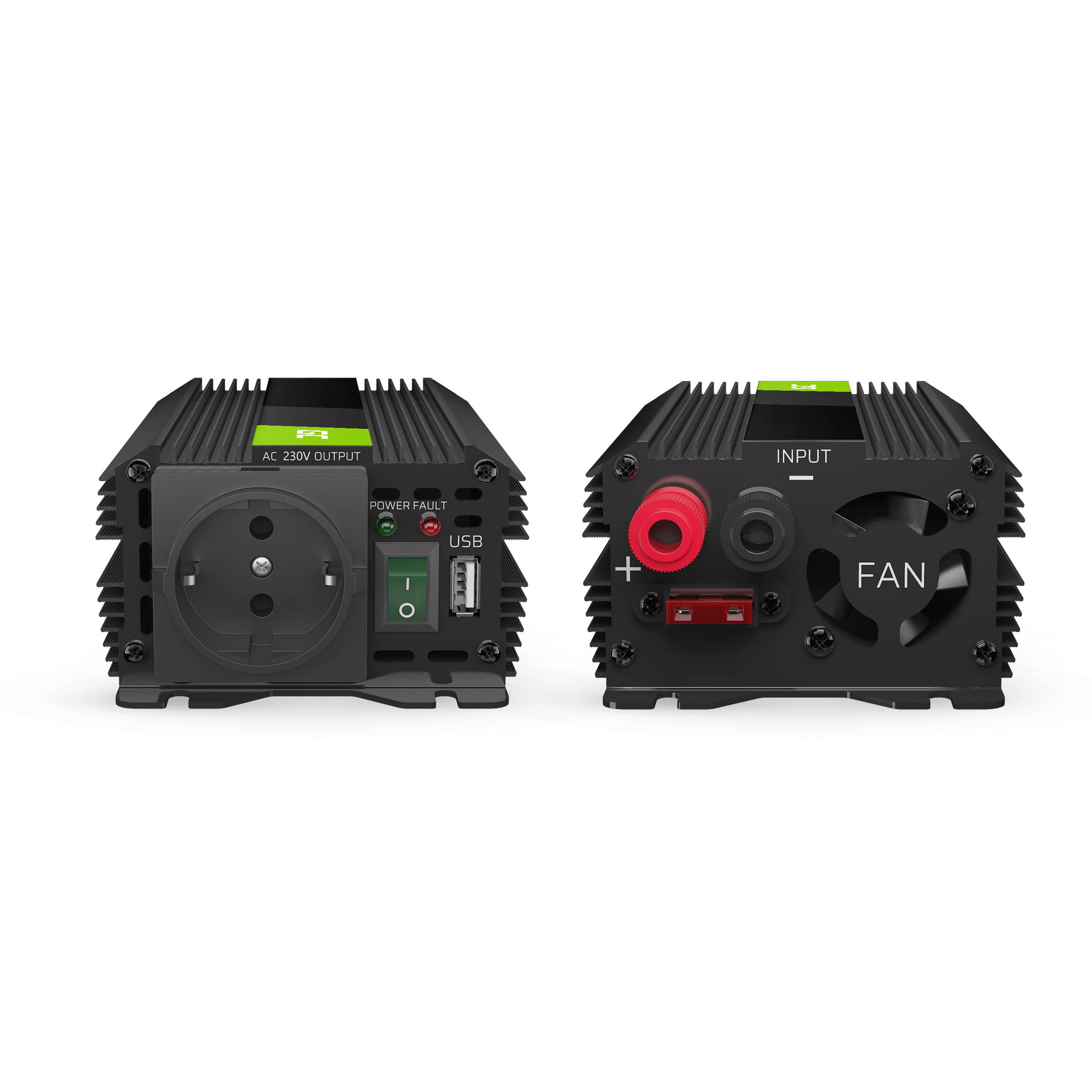 Green Cell Car Voltage Inverter - 24V to 230V - 300W-1
