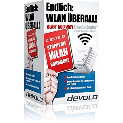 DEVOLO dLAN 500 Wi-Fi Powerlan Adapter 500 Mbit/s 1x LAN Port