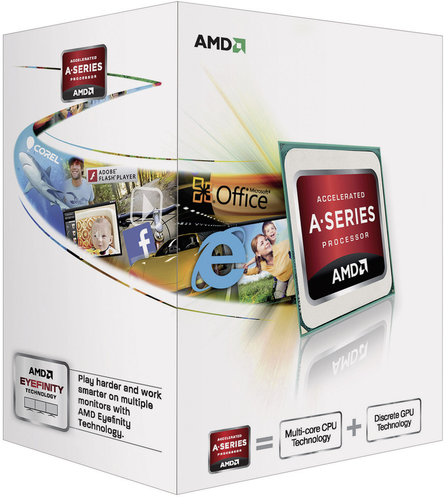 AMD A85500 APU mit AMD Radeon™ HD 7560D Grafikeinheit Boxed