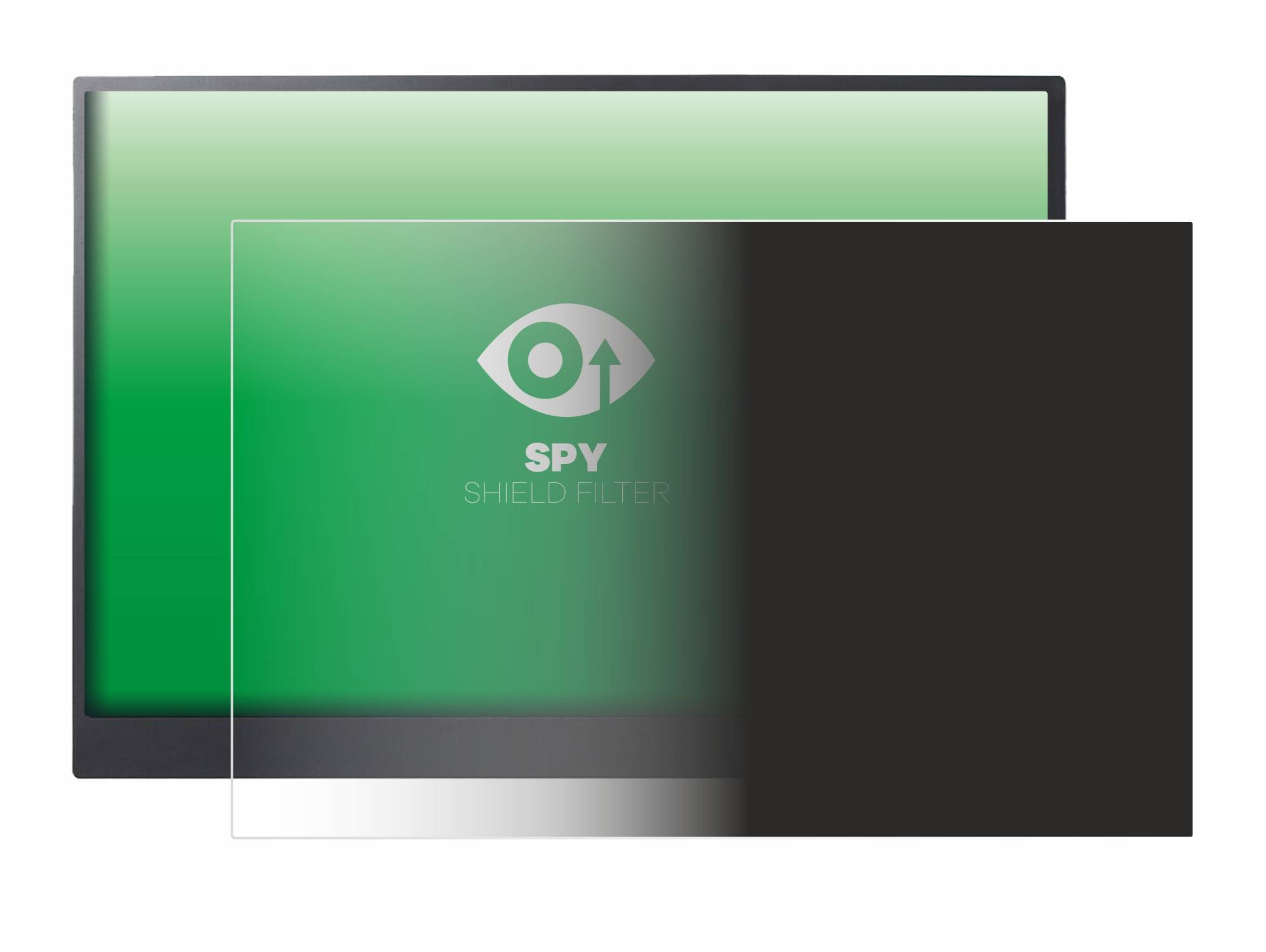 upscreen Blickschutzfilter für LG gram +view 16MR70 Tragbarer Monitor Blaulichtfilter Sichtschutz Privacy Anti Spy-1