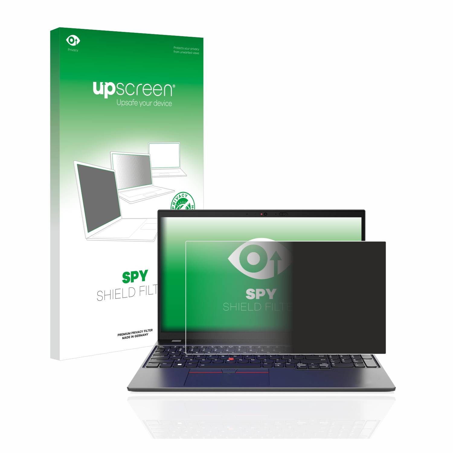 upscreen Blickschutzfilter für Lenovo ThinkPad L15 Gen 4 Blaulichtfilter Sichtschutz Privacy Anti Spy abnehmbar-0