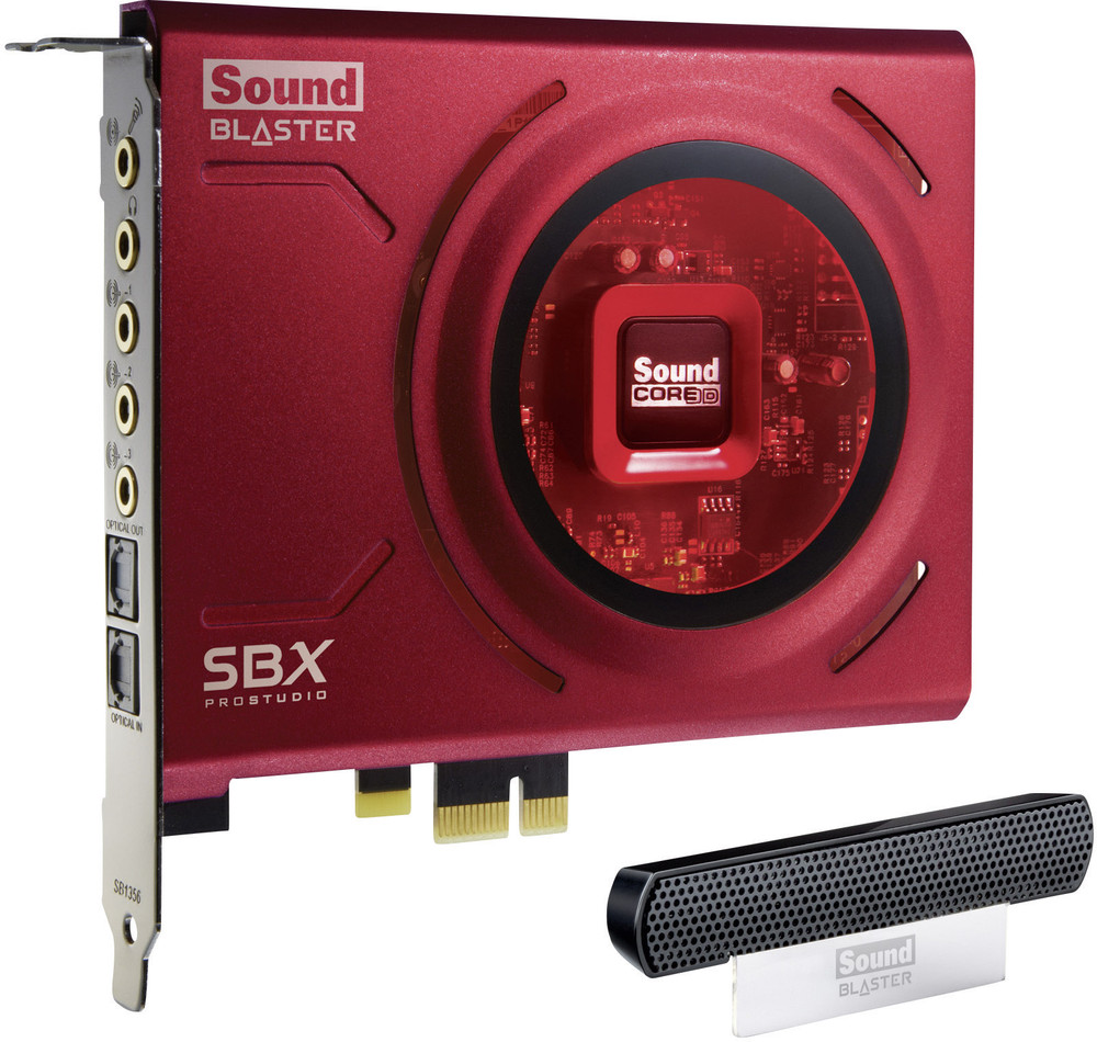 5.1 Soundkarte, Intern Sound Blaster SoundBlaster Z PCIe x1 ...