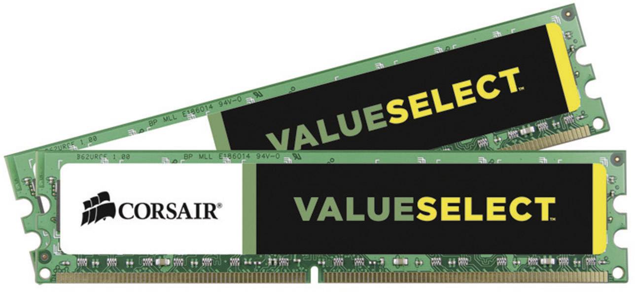 DDR3-RAM 8GB Kit (2x4GB) PC3-12800 CL11CORSAIR ValueSelect