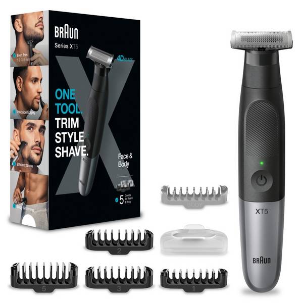 3 Stk. BRAUN Rasierer XT5100 Face+Body