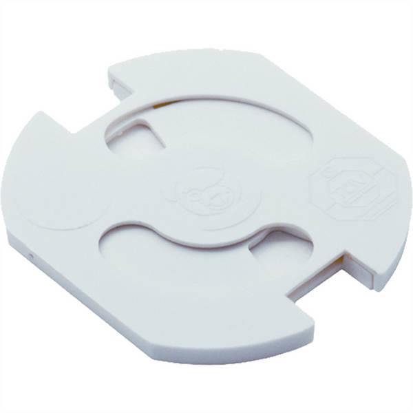 Bachmann Teddy series 6320 - Abdeckung des Netzanschlusses - weiß (Packung mit 5)