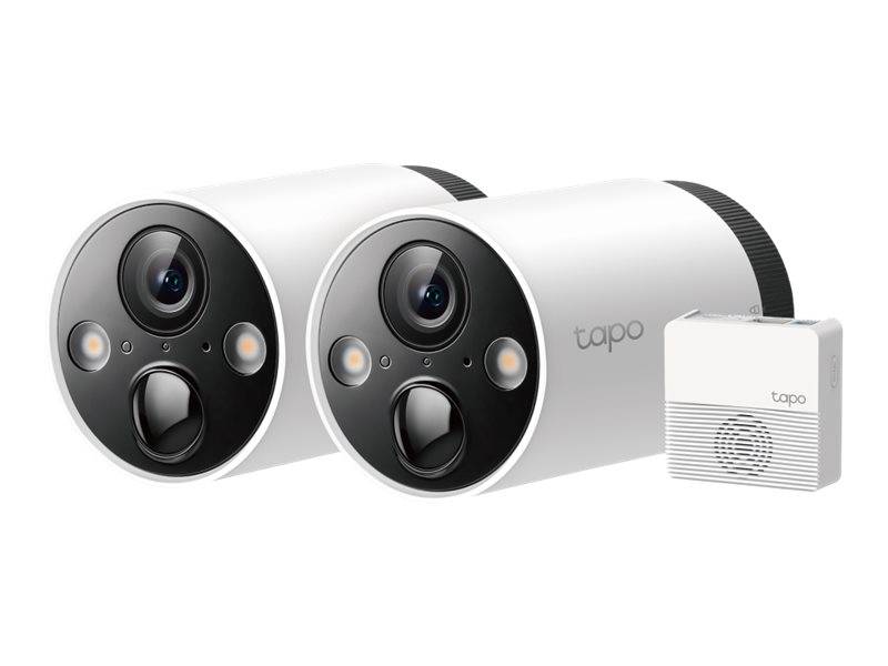 TP-LINK - Tapo C420S2 V1 - 2 x Tapo C420 Kameras + Tapo H200 Hub - Netzwerk-Überwachungskamera - Innenbereich, Außenbere-0