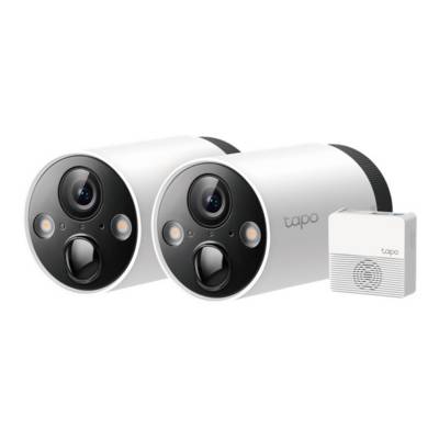 TP-LINK - Tapo C420S2 V1 - 2 x Tapo C420 Kameras + Tapo H200 Hub - Netzwerk-Überwachungskamera - Innenbereich, Außenbere-0