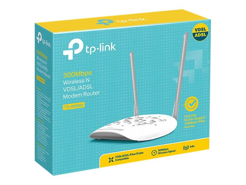TP-Link TD-W9960 - Wireless Router - DSL-Modem 4-Port-Switch-3