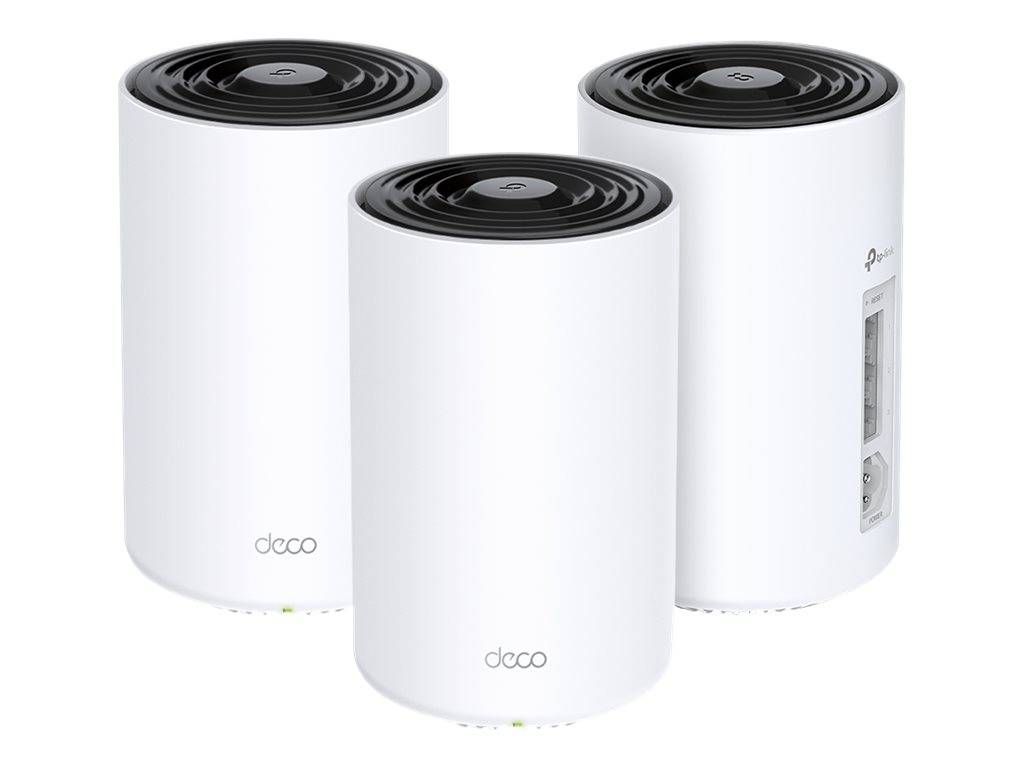 TP-LINK Deco PX50 V1 - WLAN-System (3 Router) - bis zu 604 m² - Netz - GigE - G.-0