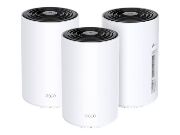 TP-LINK Deco PX50 V1 - WLAN-System (3 Router) - bis zu 604 m² - Netz - GigE - G.