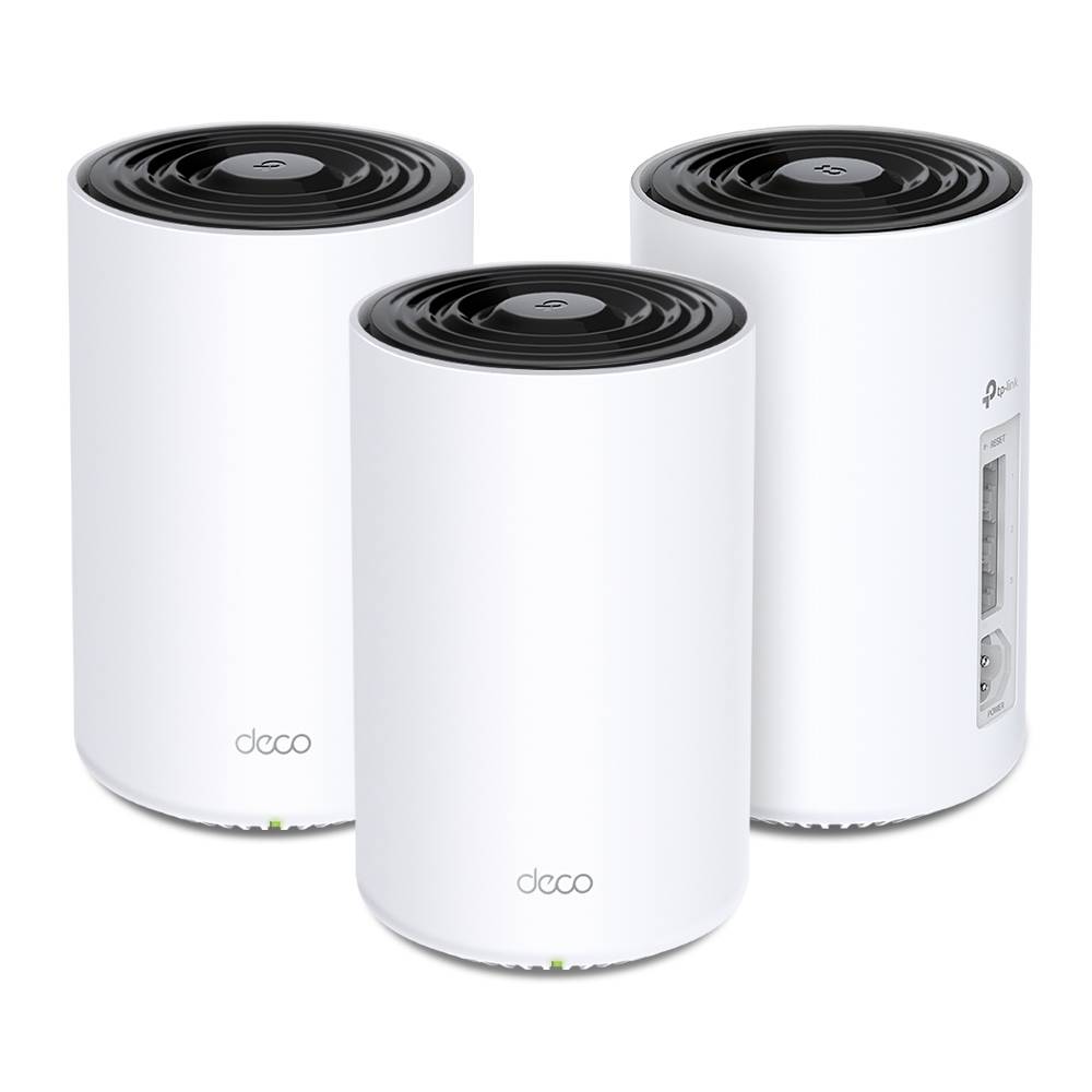 TP-LINK Deco PX50 V1 - WLAN-System (3 Router) - bis zu 604 m² - Netz - GigE - G.-1
