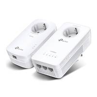 TP-Link TL-WPA1300P KIT V4 - Wi-Fi Kit - Powerline Adapterkit 3-Port-Switch - 1GbE, HomePlug AV (HPAV)-1