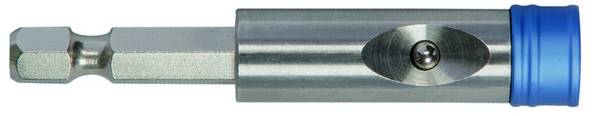 Projahn Einhand-Bit-Halter mit Schnelllöseknopf magnetisch Form E 6,3 (1/4") 65 mm