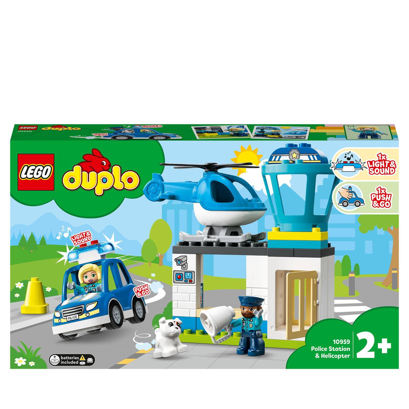 LEGO® DUPLO Polizeistation mit Hubschrauber 10959-0