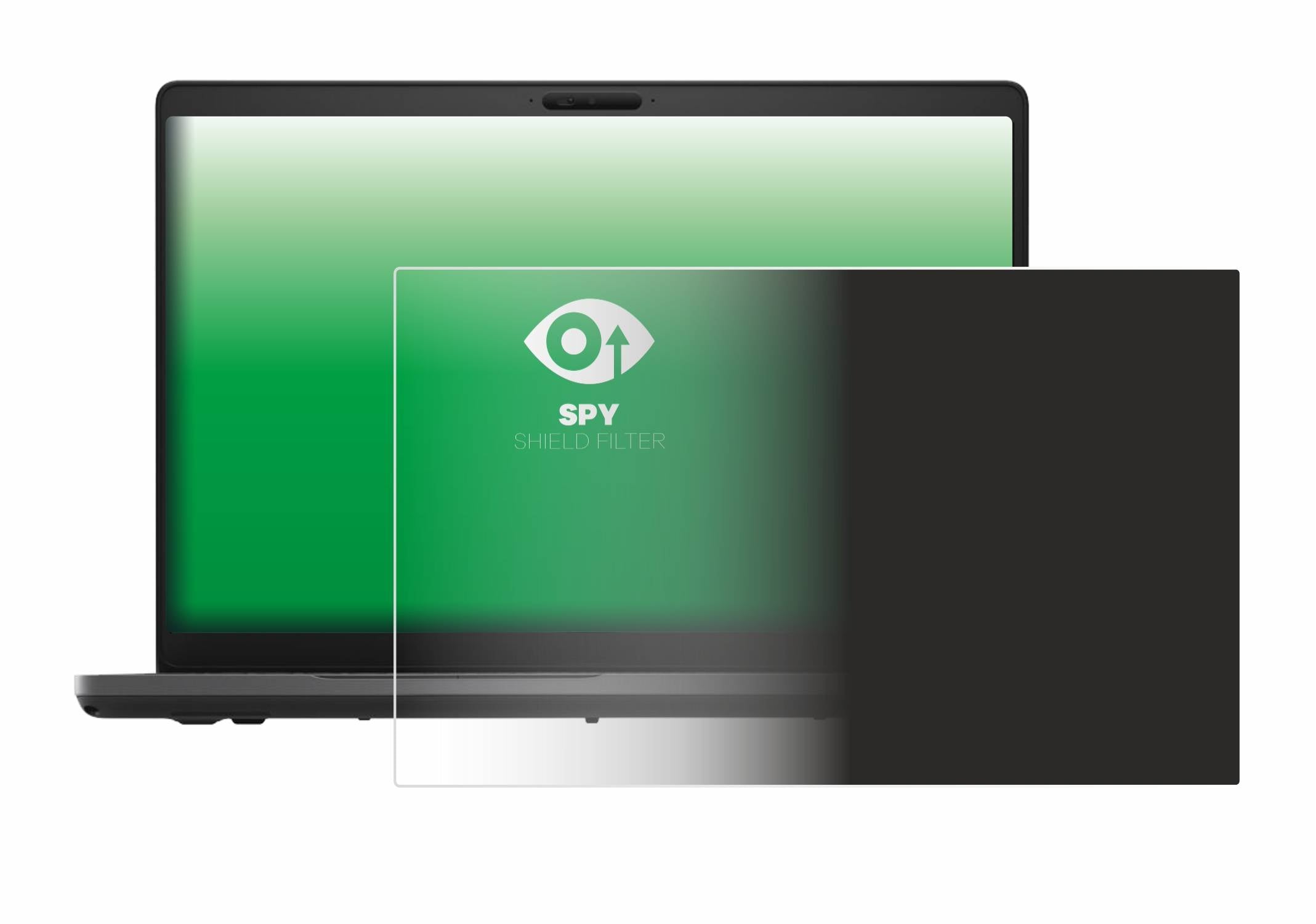 upscreen Blickschutzfilter für Dell Latitude 5500 Blaulichtfilter Sichtschutz Privacy Anti Spy abnehmbar-2