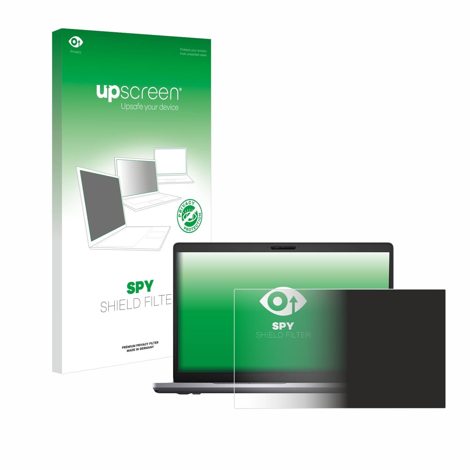 upscreen Blickschutzfilter für Dell Latitude 5510 Blaulichtfilter Sichtschutz Privacy Anti Spy abnehmbar-0