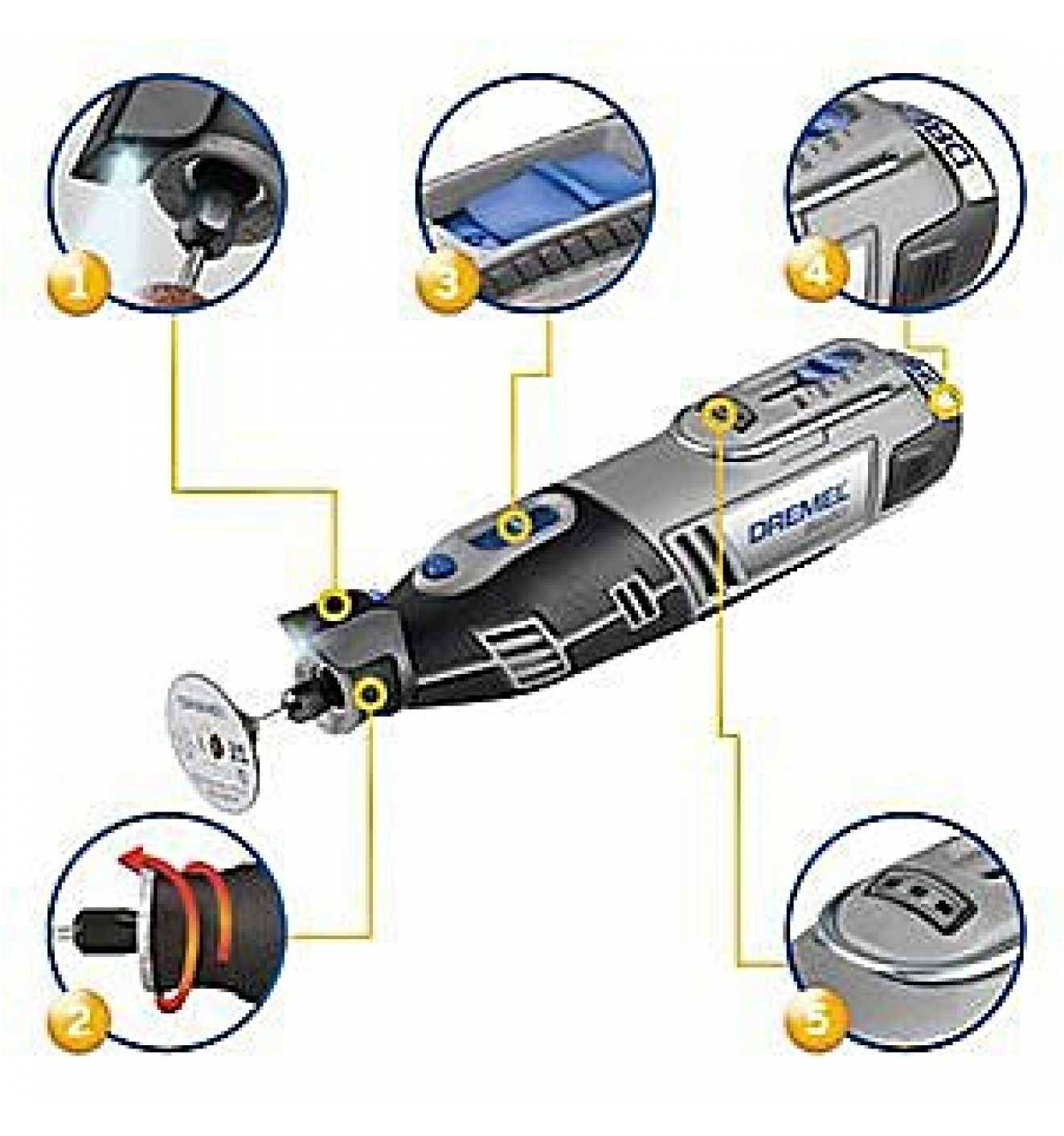 Dremel 8200-5/65 - Rotationswerkzeug - schnurlos - 2 Akkus - 12 V-1
