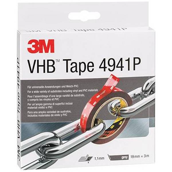 3M doppelseitiges Klebeband VHB 4941P 19mm x 3m