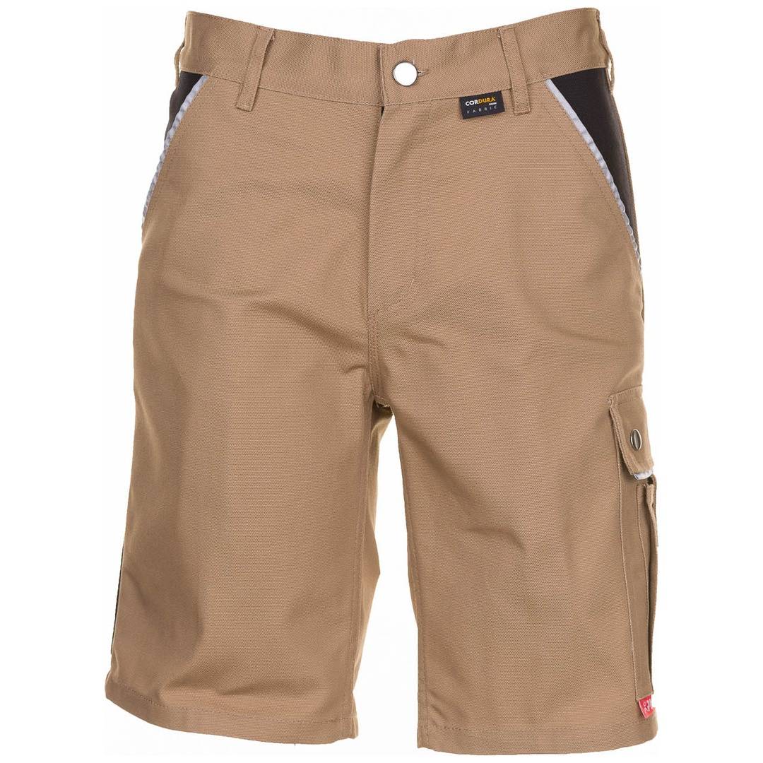 Short,Canvas, 320 g/qm, Gr.XXL,khaki/schw.-0