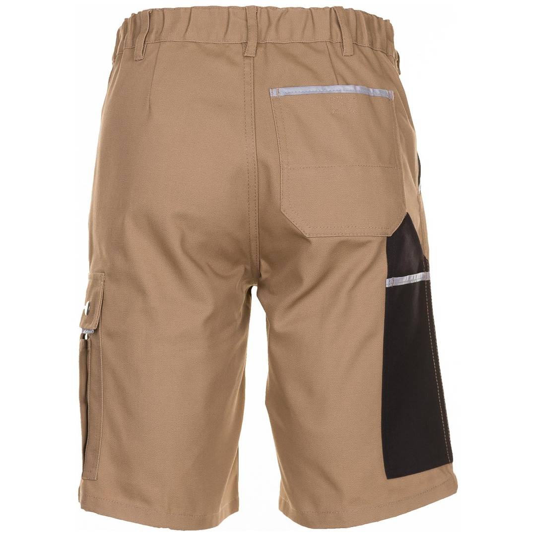 Short,Canvas, 320 g/qm, Gr.XXL,khaki/schw.-2