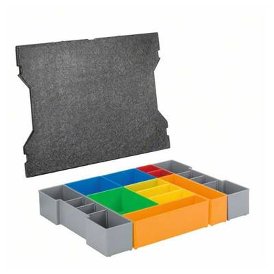 Bosch L-BOXX - Tascheneinsatz für Zubehör / Verbrauchsmaterialien - Polystyrol (Packung mit 12)