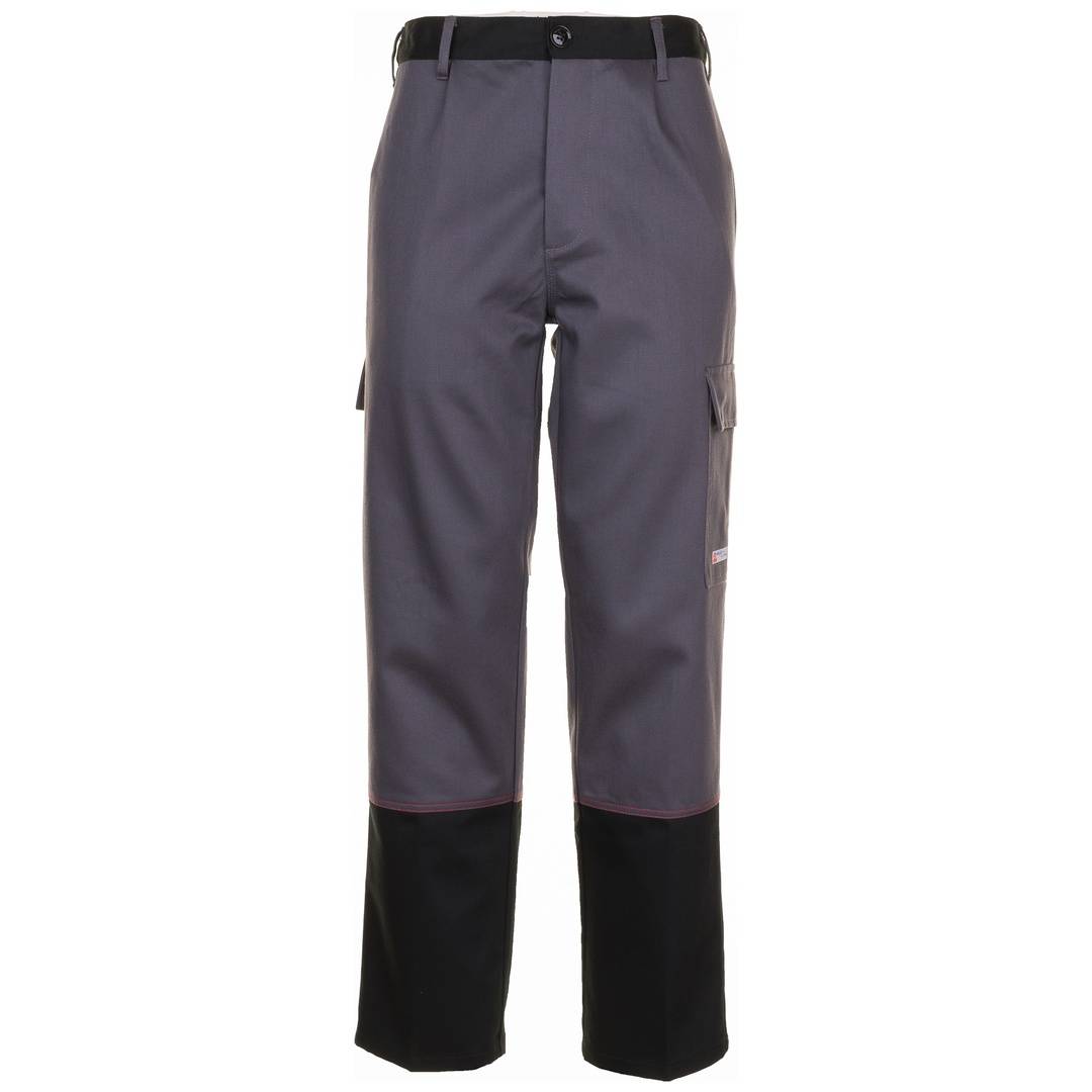 Planam Schweißer-Bundhose Weld Shield 5520 Gr. 102 grau/schwarz