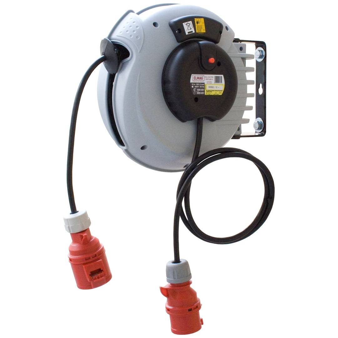 ELMAG Automatischer Kabelaufroller ROLL ELECTRIC MASTER 400/10-0
