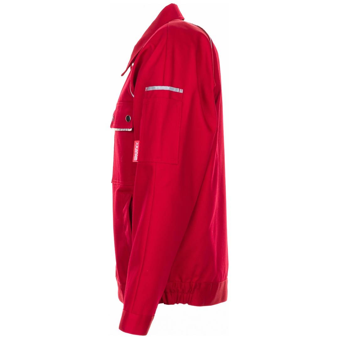 Berufsbekleidung Bundjacke Canvas 320, rot, Gr. 24-29, 42-64, 90-110 Version: 42 - Größe 42-1
