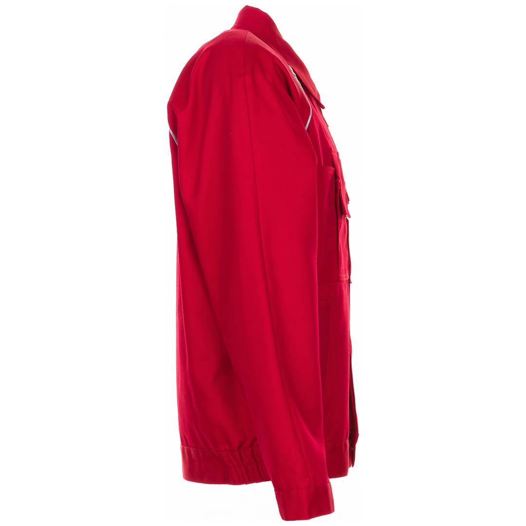 Berufsbekleidung Bundjacke Canvas 320, rot, Gr. 24-29, 42-64, 90-110 Version: 42 - Größe 42-3