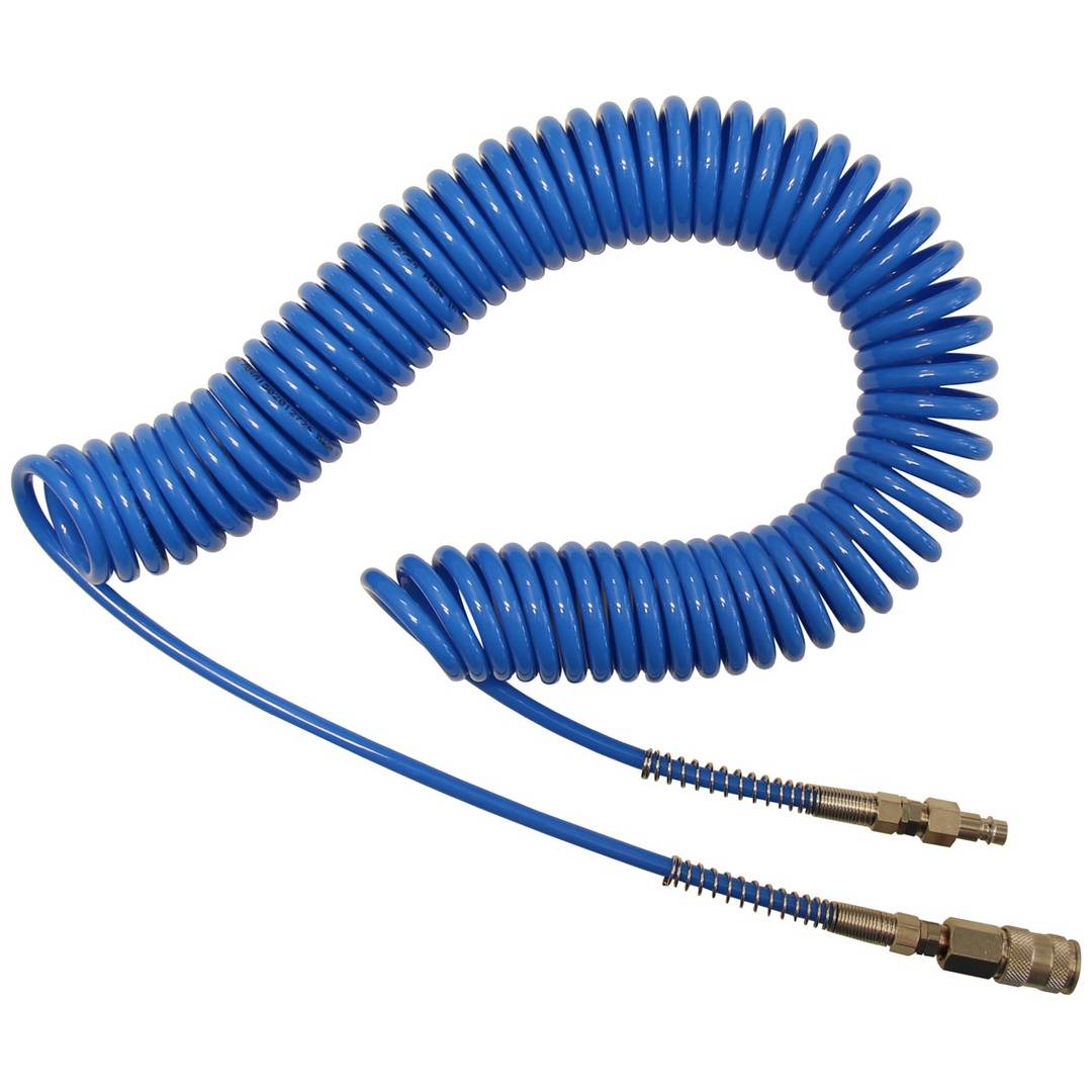 Spiralschlauchset PROFI D.8x12mm 10m 10bar PU ELMAG-0