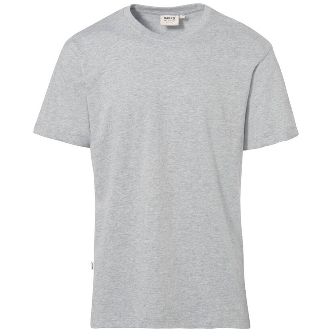 HAKRO Herren T-Shirt Classic #292 Gr. L ash-meliert