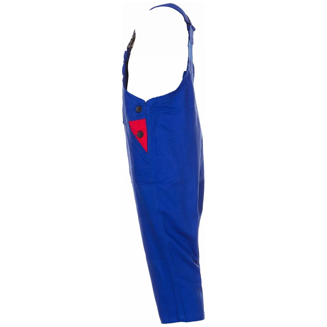 Kinderlatzhose,100%BW,294g/qm,158/164,kornbl./rot-1