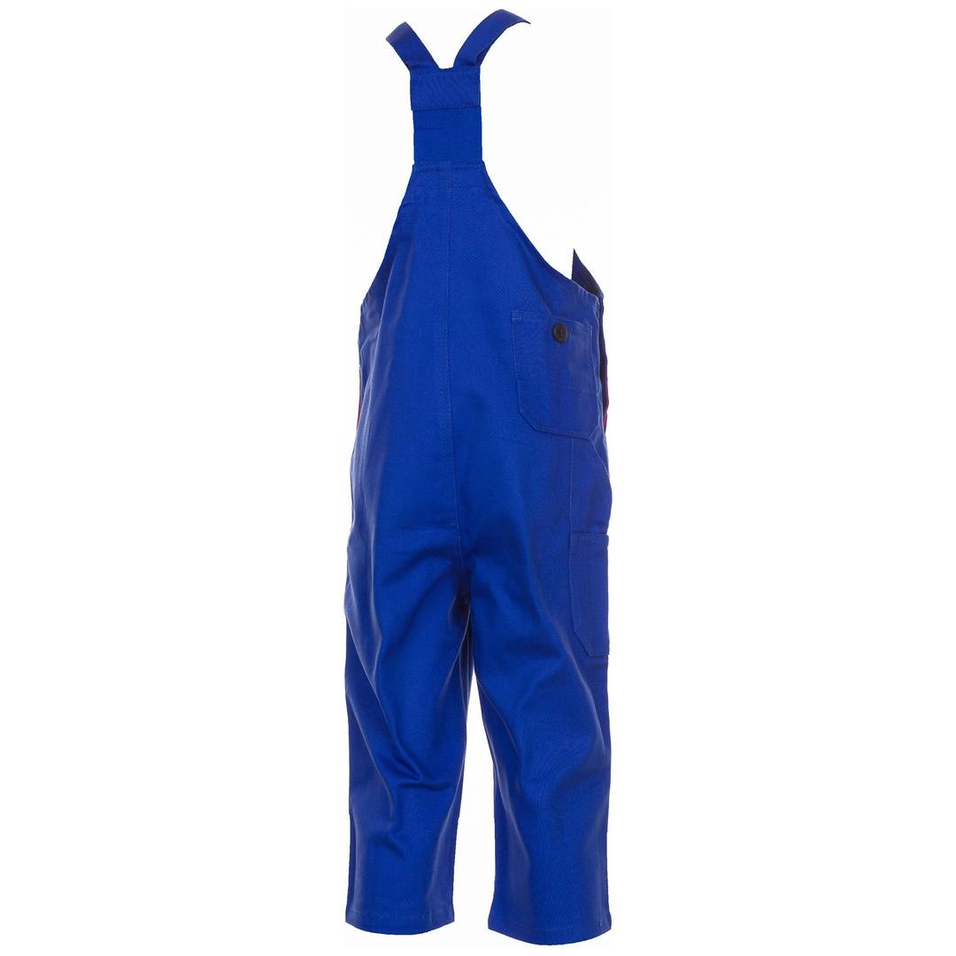 Kinderlatzhose,100%BW,294g/qm,158/164,kornbl./rot-2