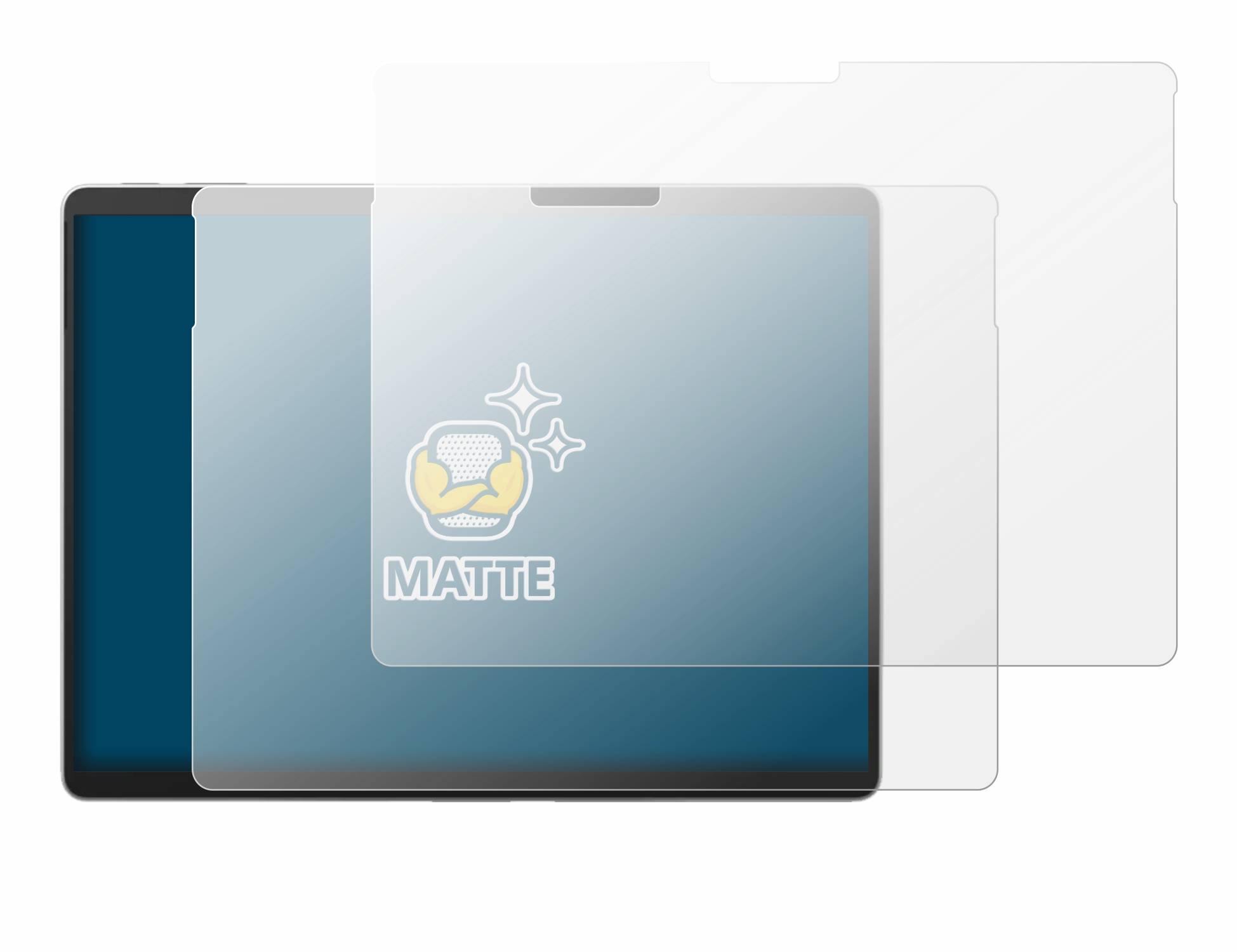 2x BROTECT Schutzfolie für Microsoft Surface Pro 9 Folie Matt Entspiegelt-2