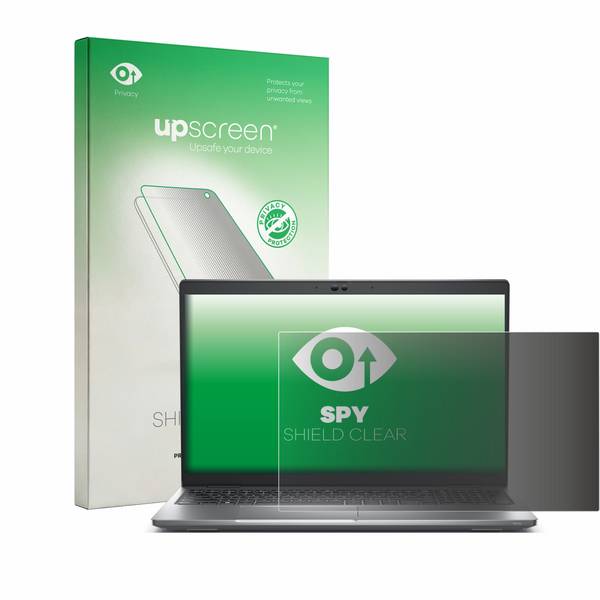 upscreen Blickschutzfolie für Dell Latitude 5530 Anti-Spy Privacy Blaulichtschutz Sichtschutzfolie