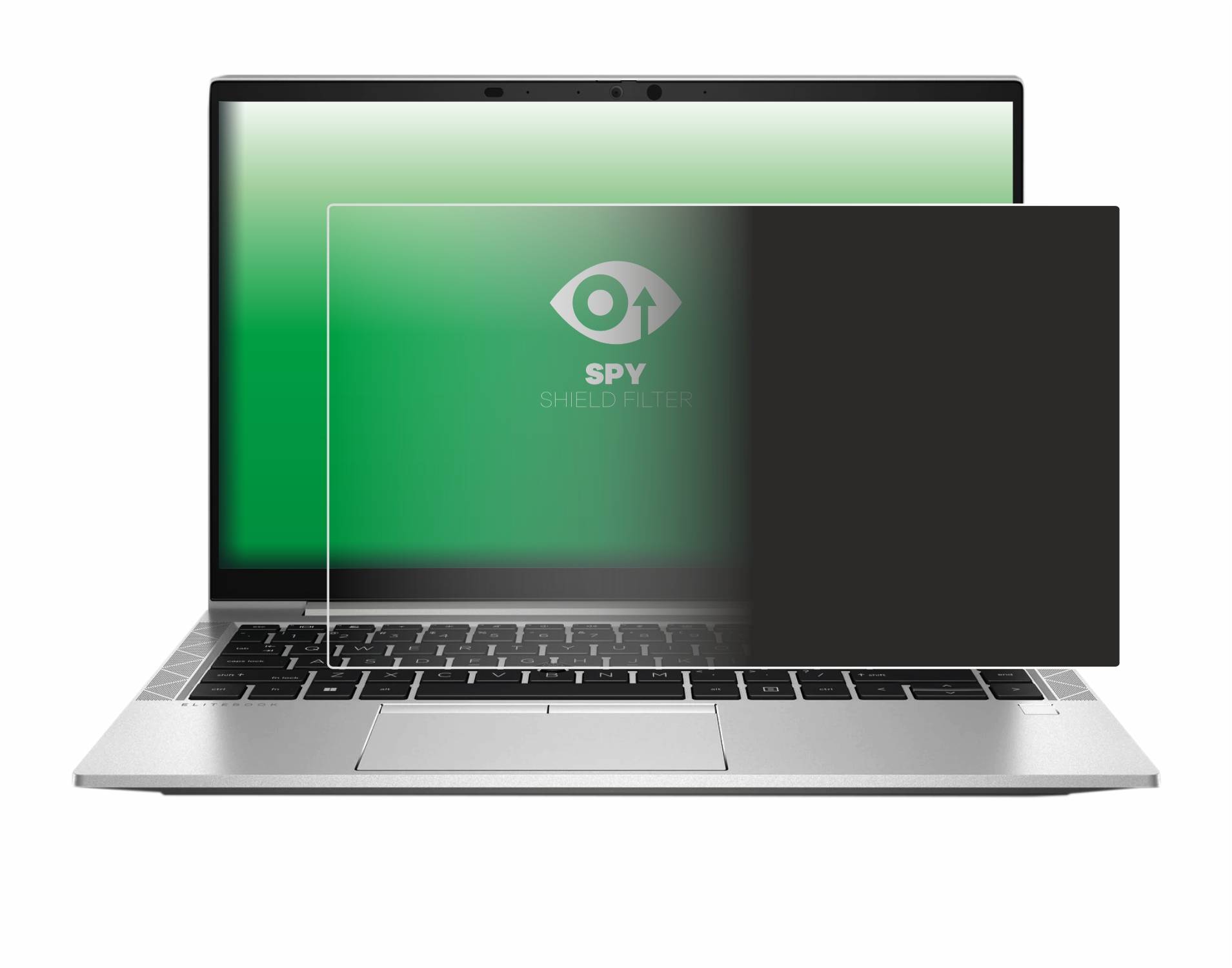 upscreen Blickschutzfilter für HP EliteBook 845 G8 Blaulichtfilter Sichtschutz Privacy Anti Spy abnehmbar-2
